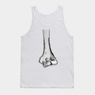 Humerus Pen and Ink Drawing Tank Top